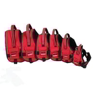 صدرية كلاب كبيرة وصغيرة احمر من زولكس بمقاسات مختل...