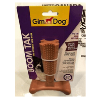 جيم دوغ لعبة الكلب بنكهة بيكون للمضغ