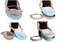 ليتر بوكس رمل ستيفان بلاست 3 طبقات ومجرفة ذاتية اخ...