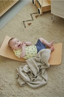 طقم ولادي قطني من تيشيرت وشورت - أصفر ليموني وكحلي