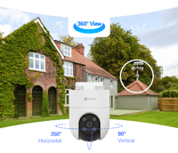 كاميرا مراقبة خارجية H8c 4k