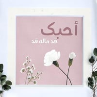 كرت أحبك قد ماله قد .