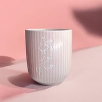 كوب أمي نور حياتي - وردي (cup231)