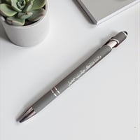 مفكرة جانب جميل - رمادي