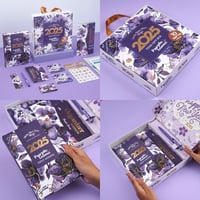 بوكس أجندة الشخصية الرقيقة 2025 ( لافندر)(BOX13)