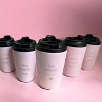 MUG strong independent - وردي (كوب حراري).(CUP132)