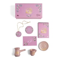 طقم القهوة التركي لقلب احبه لايت . (CB1)