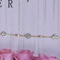 أسورة تصميم حرف / برج / أسم . (B972)