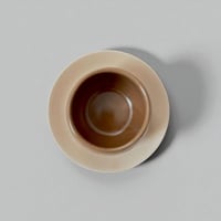 كوب سيفين ونخلة مع صحن