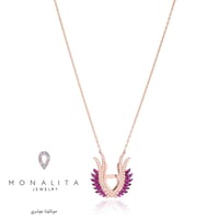 سلسلة أنيقة , اللون روز جولد (N3) .