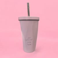 MUG مع امكانية اضافة أسم / جملة - وردي (كوب حراري)...