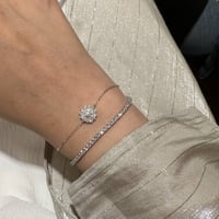 طقم أنيق مكون من قطعتين باللون الفضي (SET869) .