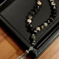 سبحة مصنوعه من حجر العقيق (سبحة12)