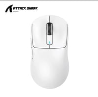 ماوس لا سلكي ATTACK SHARK X3 ( اسود - ابيض )