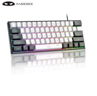 كيبورد قيمنق MAGEGEE ( أبيض - أسود )