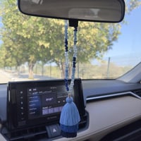 تعليقه سياره خرز مع هدب