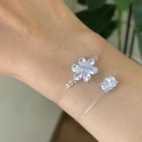 اسواره خيط شفاف مع زيركون