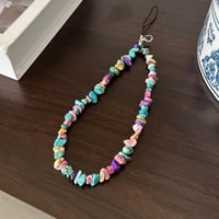 تعليقة جوال حجر ملون