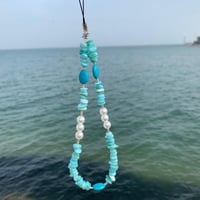 تعليقه جوال حجر فيروزي