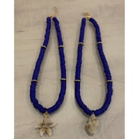 سلسال صيفي خرز ازرق