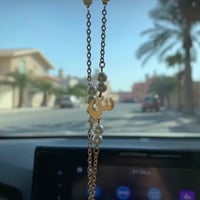 تعليقه سياره ( مع حرف مطلي )