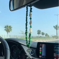 تعليقه سياره حجر اخضر