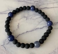 اسواره رجالية خرز خيط مطاط