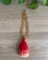 تعليقه جوال هدب احمر