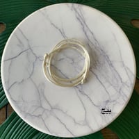 اساور خيط قيطان ( مع برج مطلي )