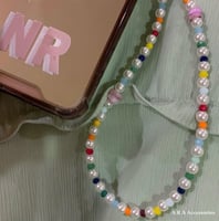 تعليقه جوال لولو وخرز ملون