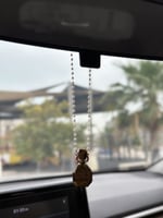 سلسال وقنينة عطر + سلسلة نظارة + تعليقة سياره