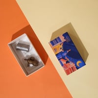 علبة توزيعات شوكولاتة العيد (حبتين شوكولاتة)