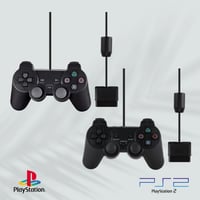 يد تحكم PS1 + PS2 ( شبيهة للاصلية )