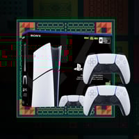 بلايستيشن 5 سليم ديجيتال مع يد سوني 5 أصلية لون أب...