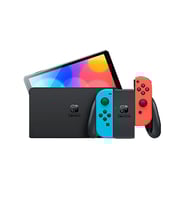 نينتندو سويتش أحمر وأزرق 32GB - النسخة المطورة | ج...