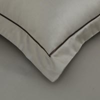 طقم مفرش فندقي ساتان قطن 100% بدون حشوة