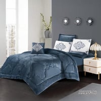 طقم مفرش شتوي 7 قطع مزدوج