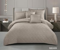 طقم مفرش صيفي مضغوط مزدوج