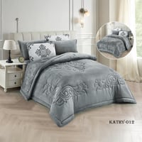 طقم مفرش شتوي 6 قطع مزدوج