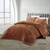 مفرش ليلا شتوي مزدوج 6 قطع