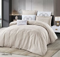 طقم مفرش عرايسي مطرز 7 قطع