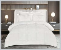 طقم مفرش اوتليت مزدوج 6 قطع وجهين