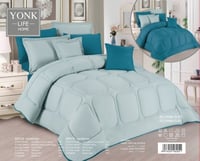 طقم مفرش مزدوج 8 قطع وجهين