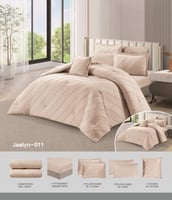 طقم مفرش صيفي 7 قطع