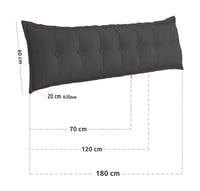 مخدة ظهر للسرير متعددة الاستخدامات