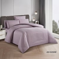 طقم مفرش فندقي مفرد ونصف 5 قطع