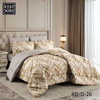 طقم مفرش صيفي مزدوج 6 قطع