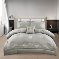 طقم مفرش صيفي مزدوج 7 قطع