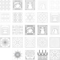 ٢٤ مربع لعناصر الهوية الوطنية - للأنشطة المدرسية م...