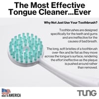 فرشاة تنظيف اللسان من تنج متعددة الالوان